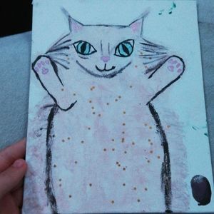 Really small painting